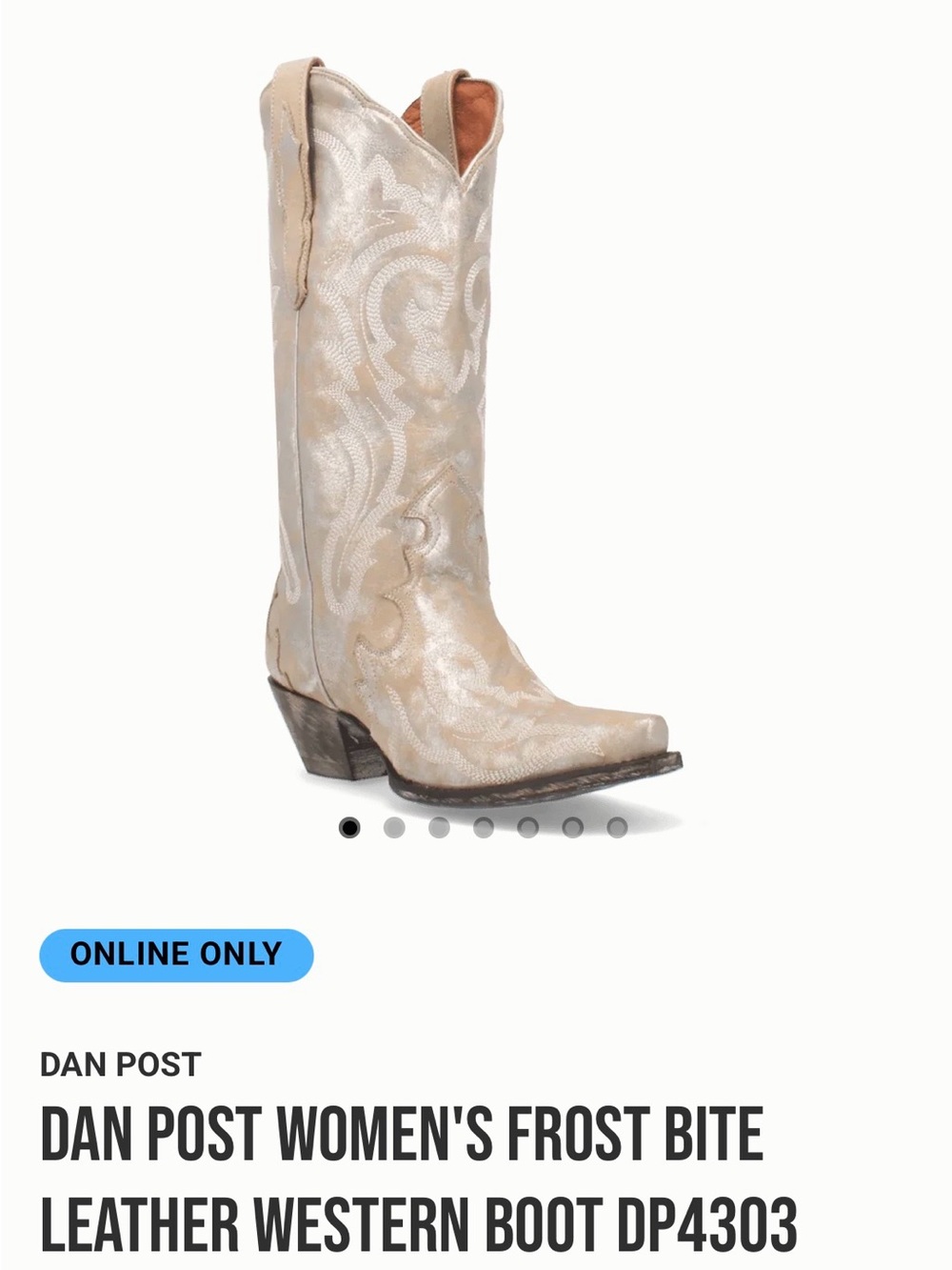 Dan Post cowboy boots